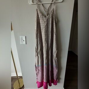 Stylish Multicolor Maxi Dress